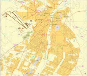 Kirkuk mapa grada