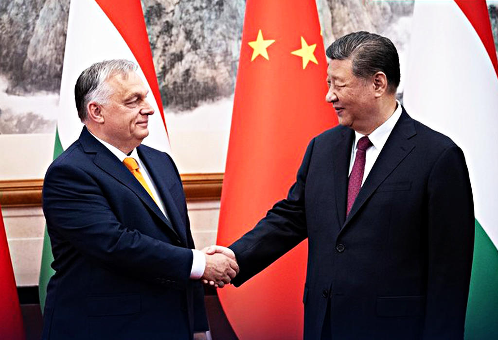 Viktor Orban i Xi Jinping