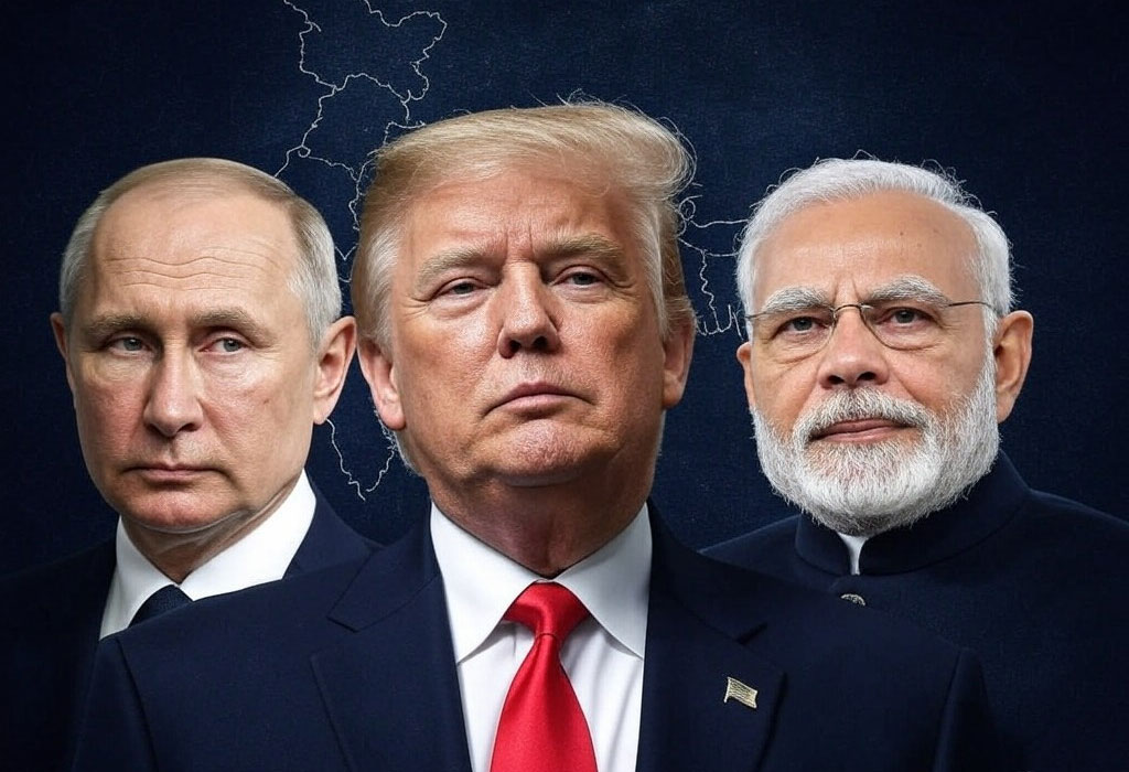 Putin - Trump - Modi