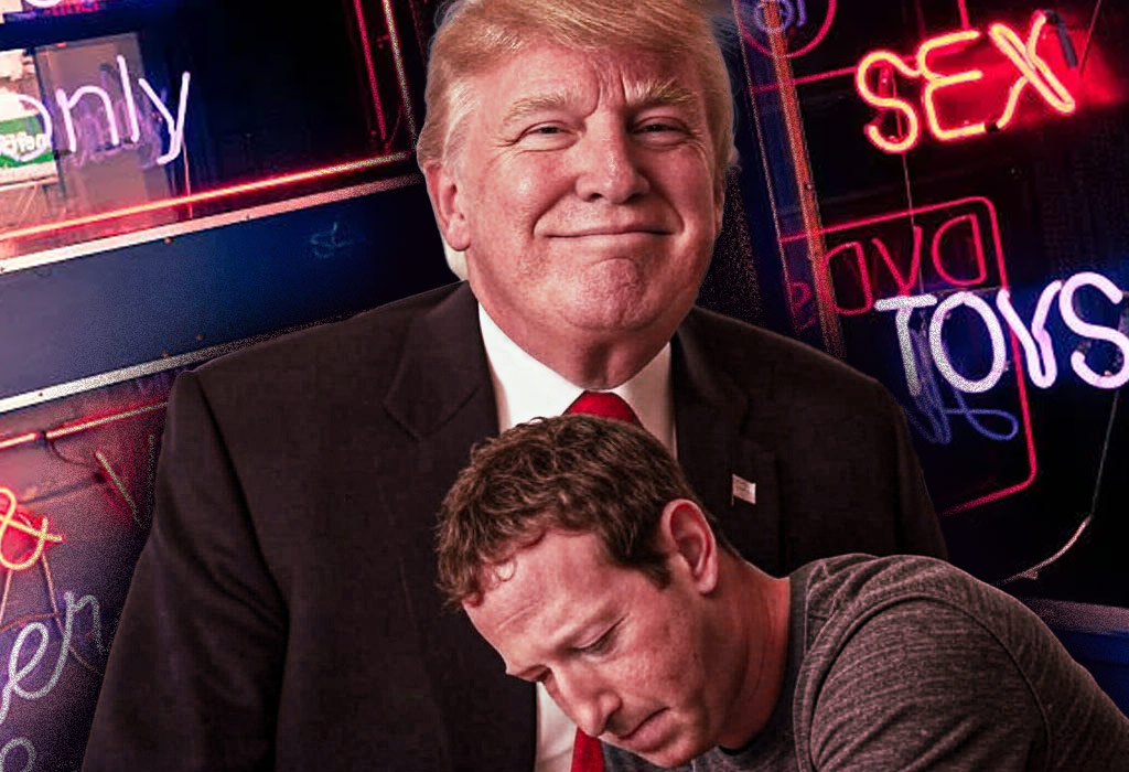 Trump i Zuckerberg